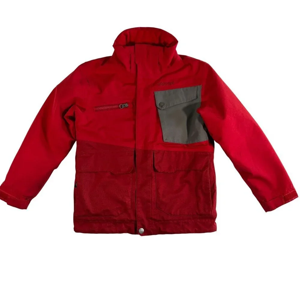 Boys MARMOT Space Walk Insulated Winter Ski Jacket Coat Sz Small